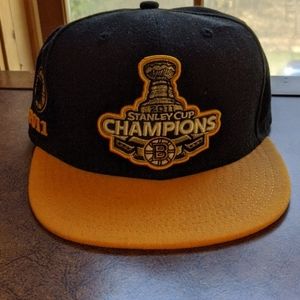 New Era Boston Bruins Stanley Cup Champions Hat